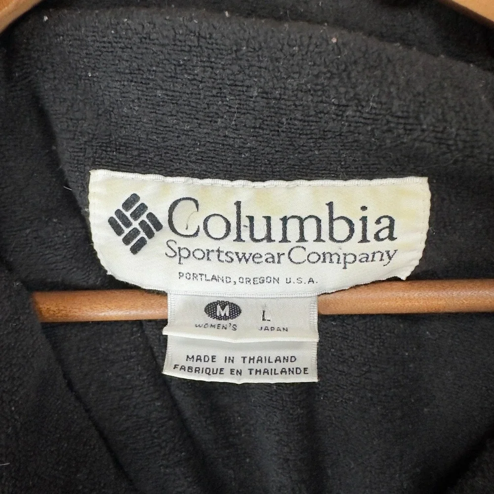 Vintage Columbia Omni-Tech Jacket Womens Medium Navy Red Colorblock Gorpcore Y2K